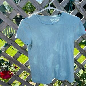 American Eagle Baby Blue Top!